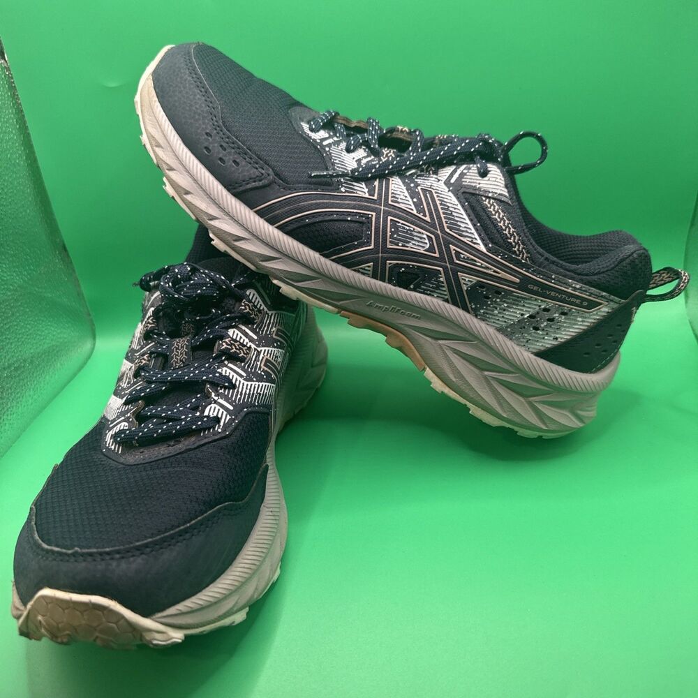 Asics Gel Venture9 Midnight Fawn Women’s Sneakers US 8.5- 1012B313 ORTHO Trail